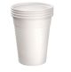 Műanyag pohár fehér 180 ml 100db